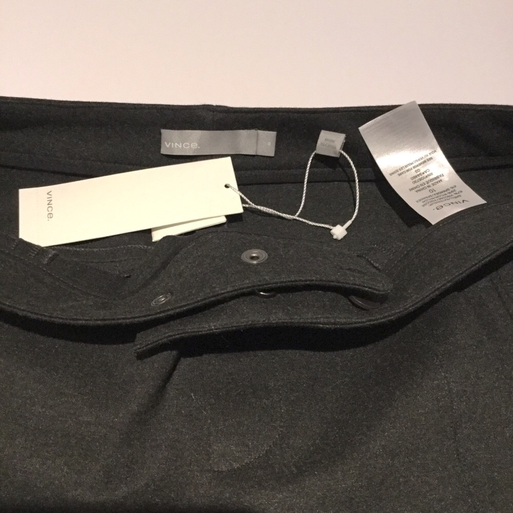 Vince Mid-Rise Tab-Front Ski Pants. - Picture 7 of 7